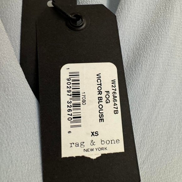 Rag and Bone Victor Silk Blouse - Picture 3 of 5